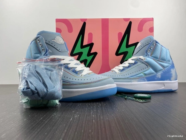 DQ7691-419 Jordan 2 Retro Balvin J 1024